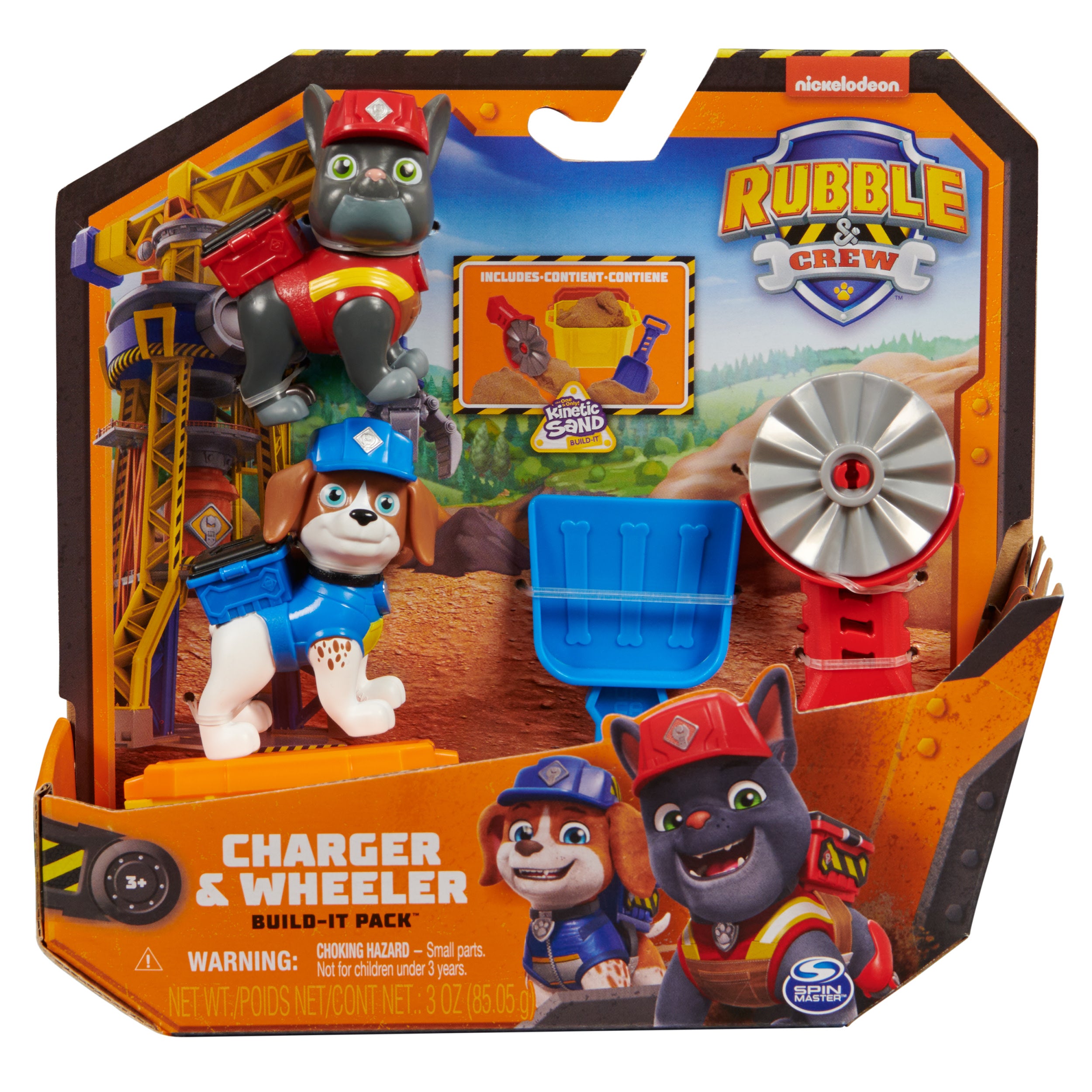Rubble & Crew Charger And Wheeler Action Figures Set