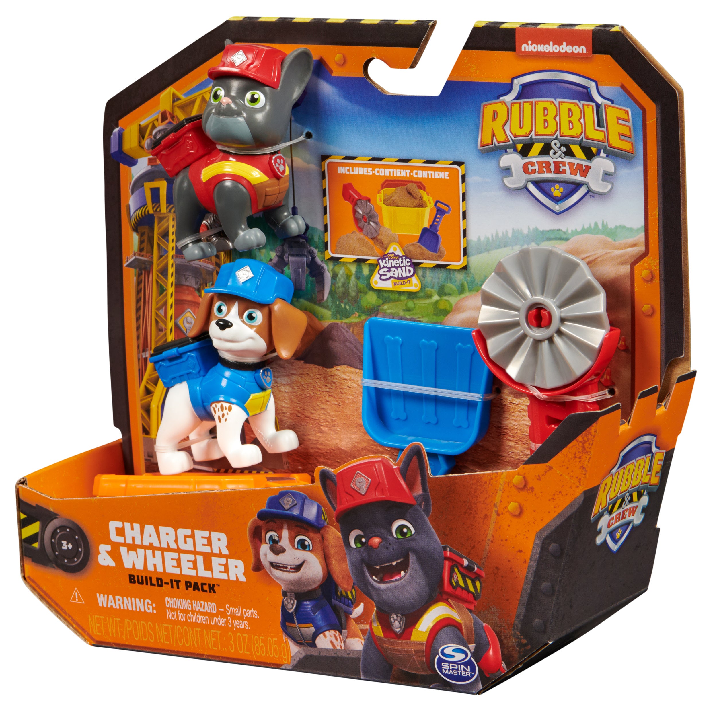 Rubble & Crew Charger And Wheeler Action Figures Set