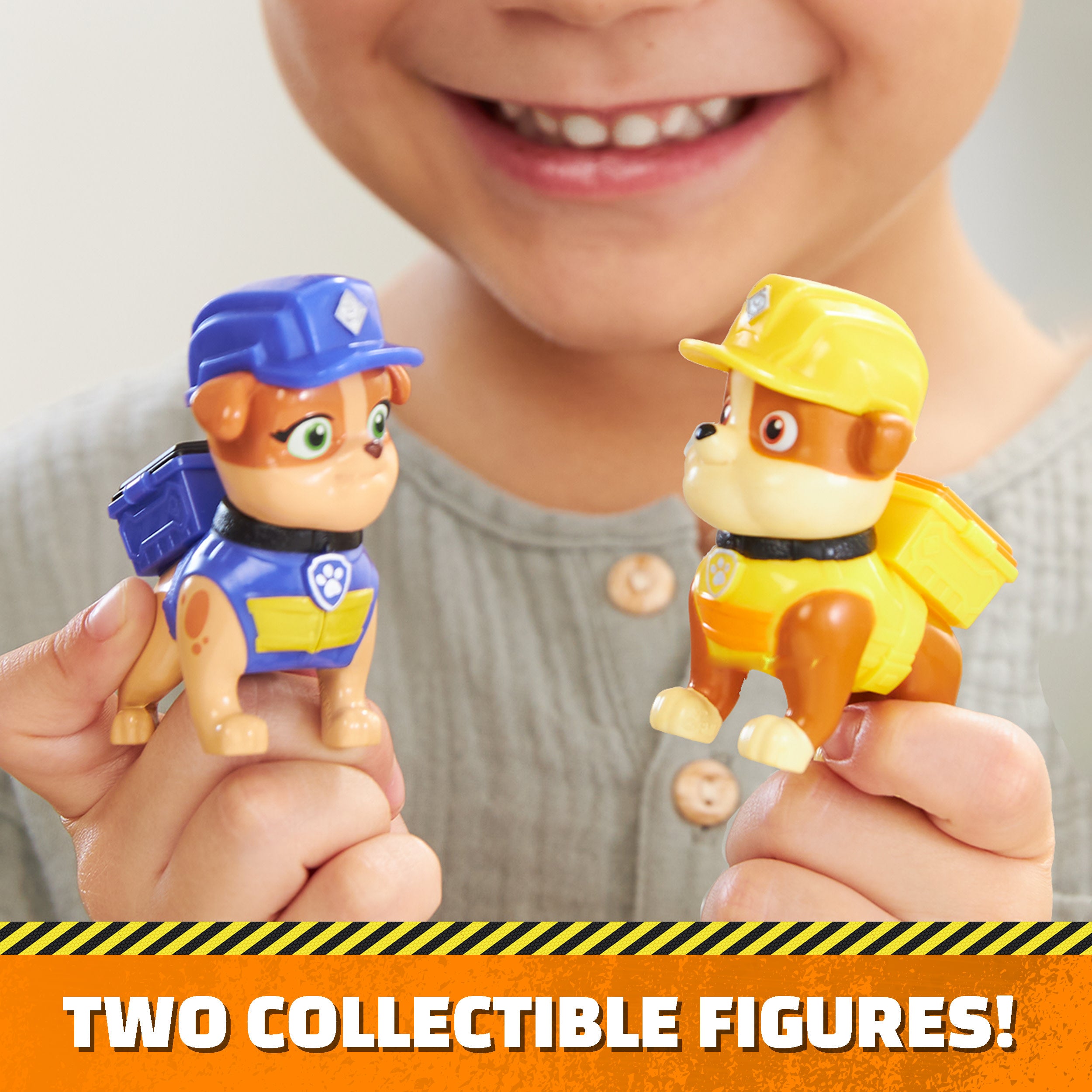 Rubble & Crew Rubble And Mix Action Figures Set