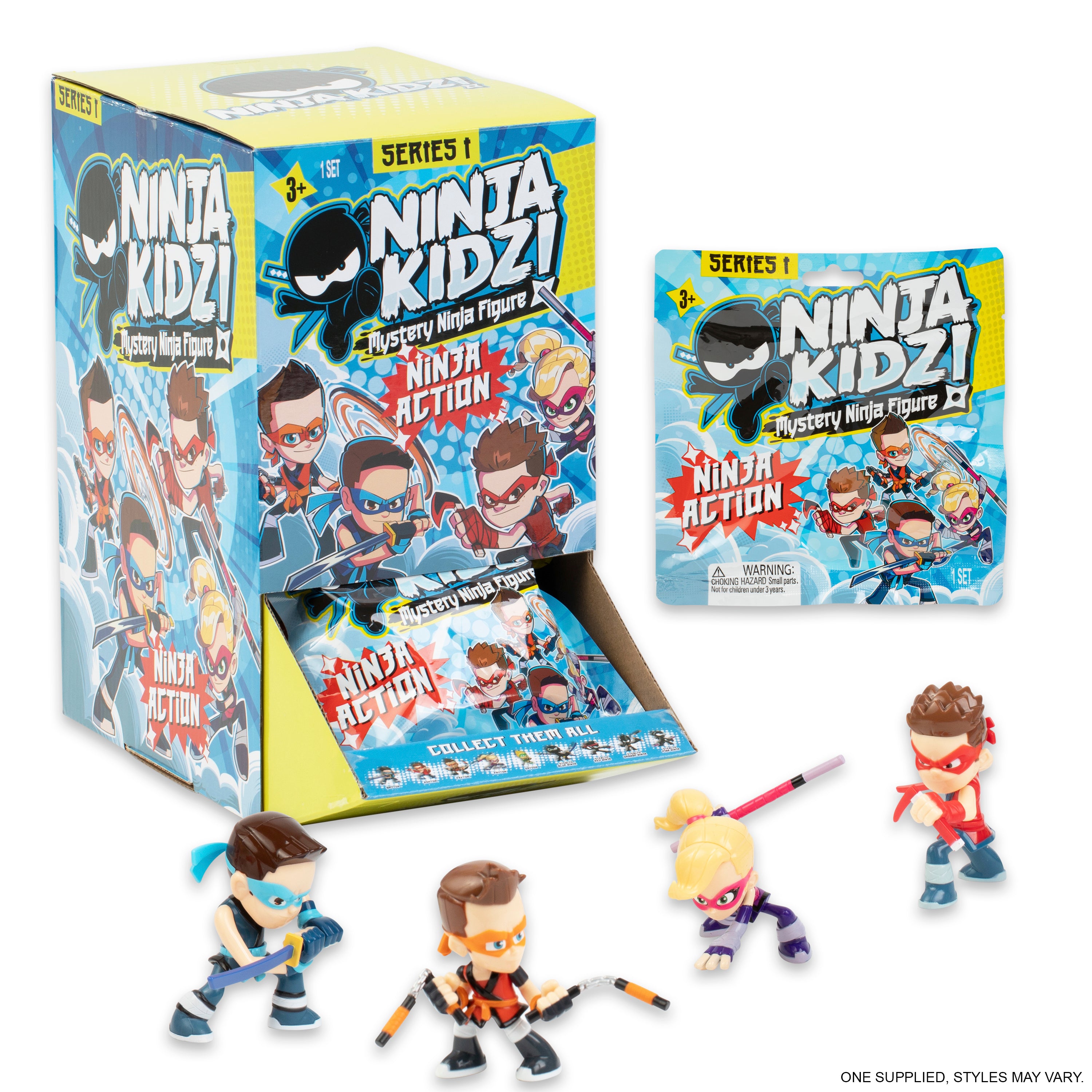 Ninja Kidz Mystery Ninja Figures Assortment Single Pack
