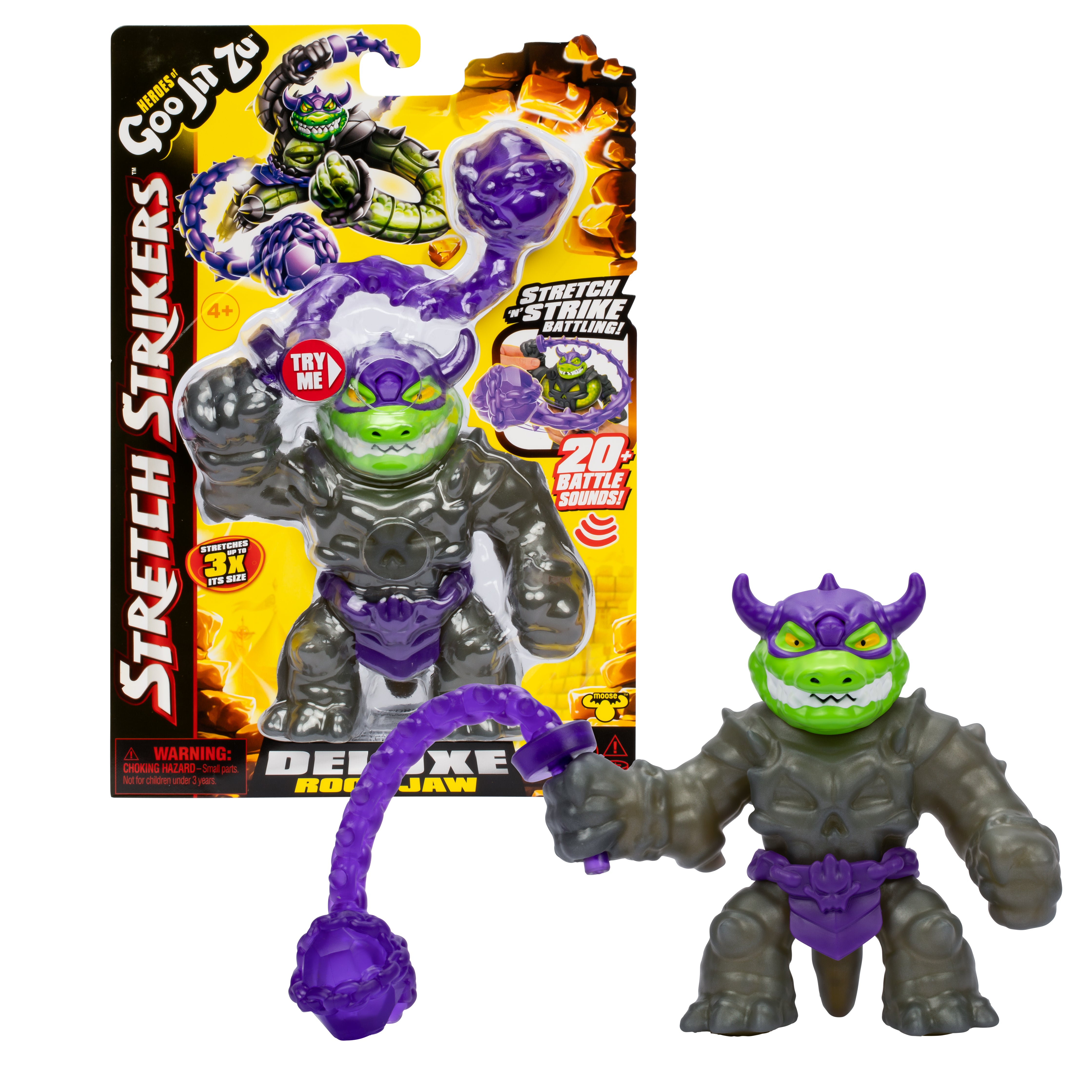 Heroes Of Goo Jit Zu Stretch Strikers Deluxe Hero Pack