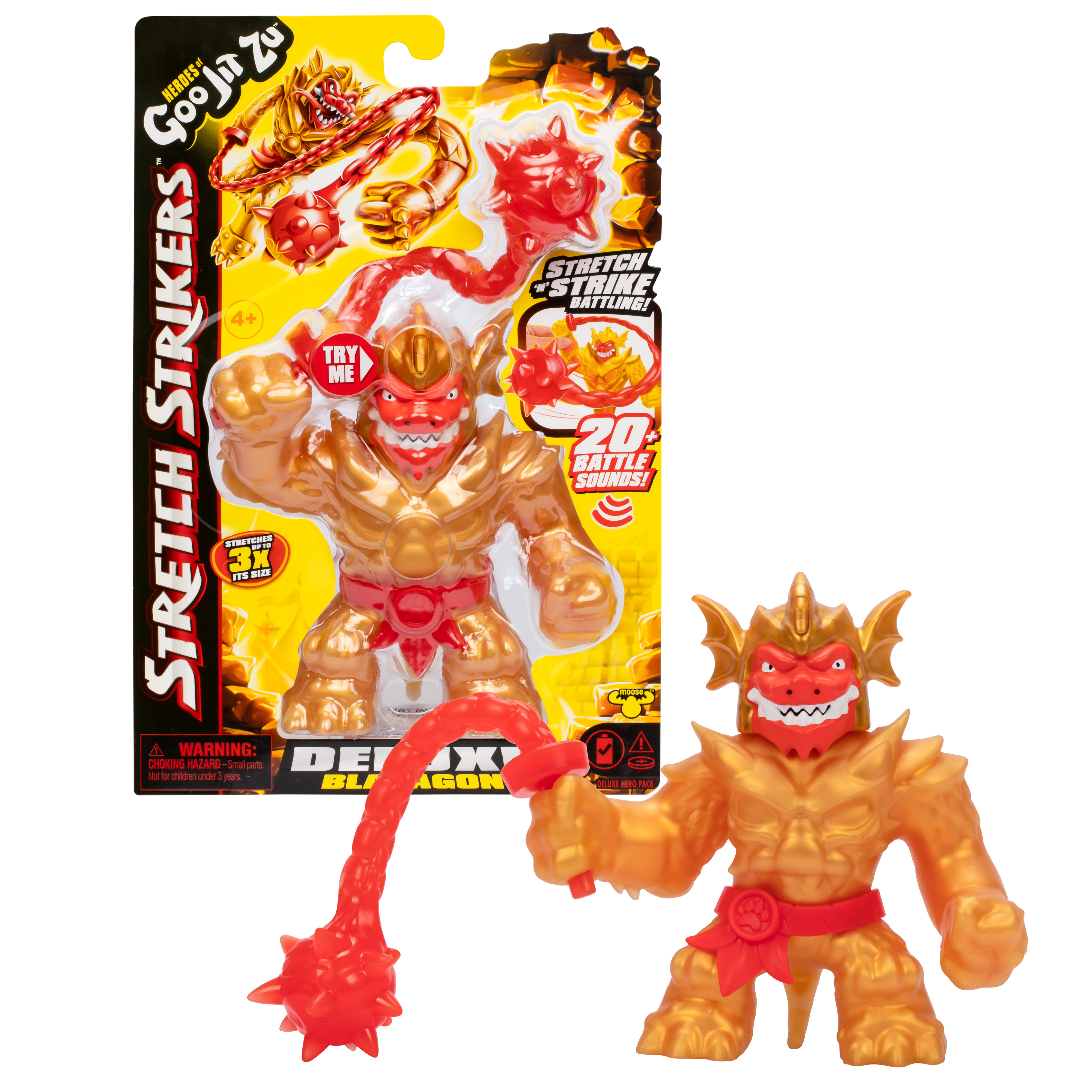 Heroes Of Goo Jit Zu Stretch Strikers Deluxe Hero Pack