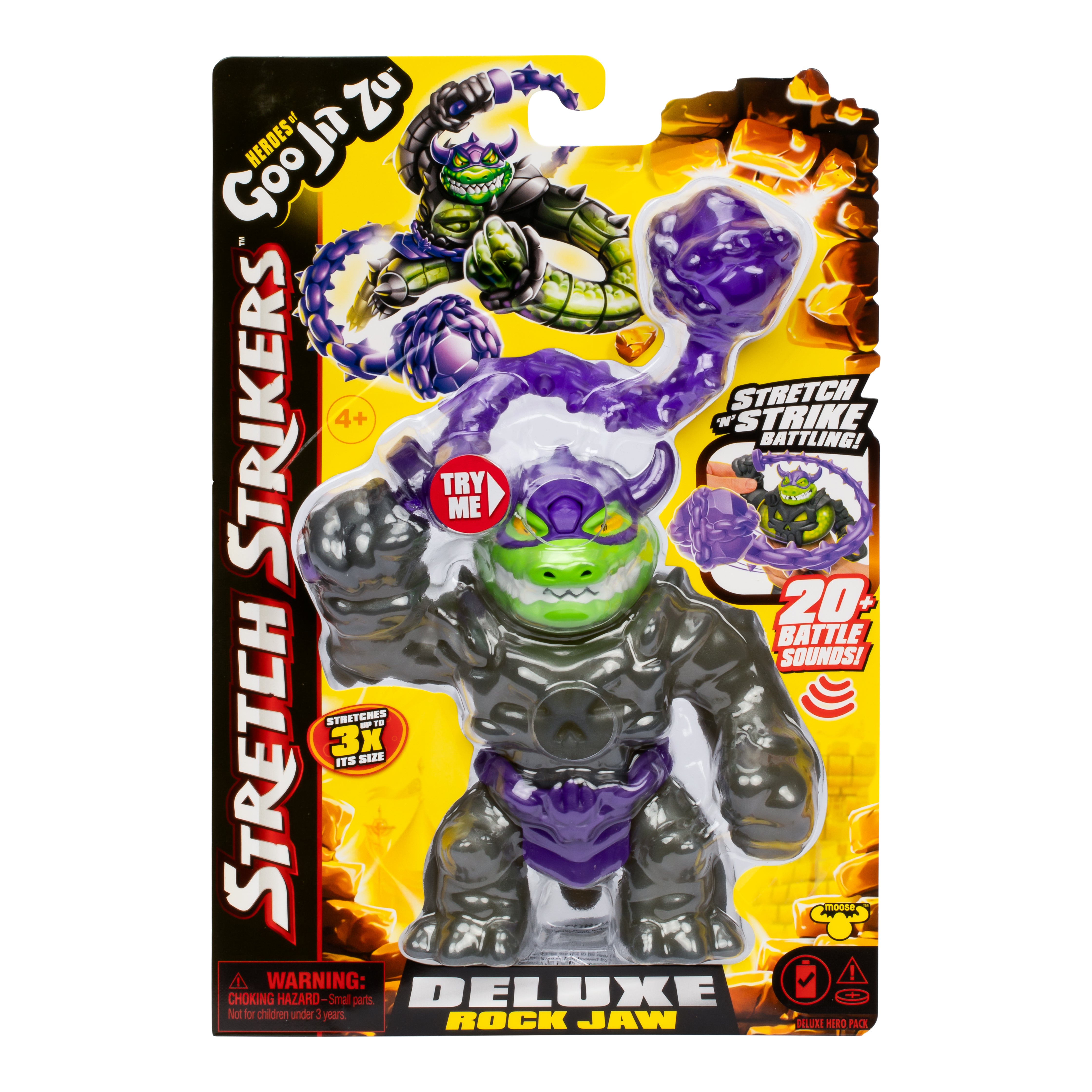 Heroes Of Goo Jit Zu Stretch Strikers Deluxe Hero Pack