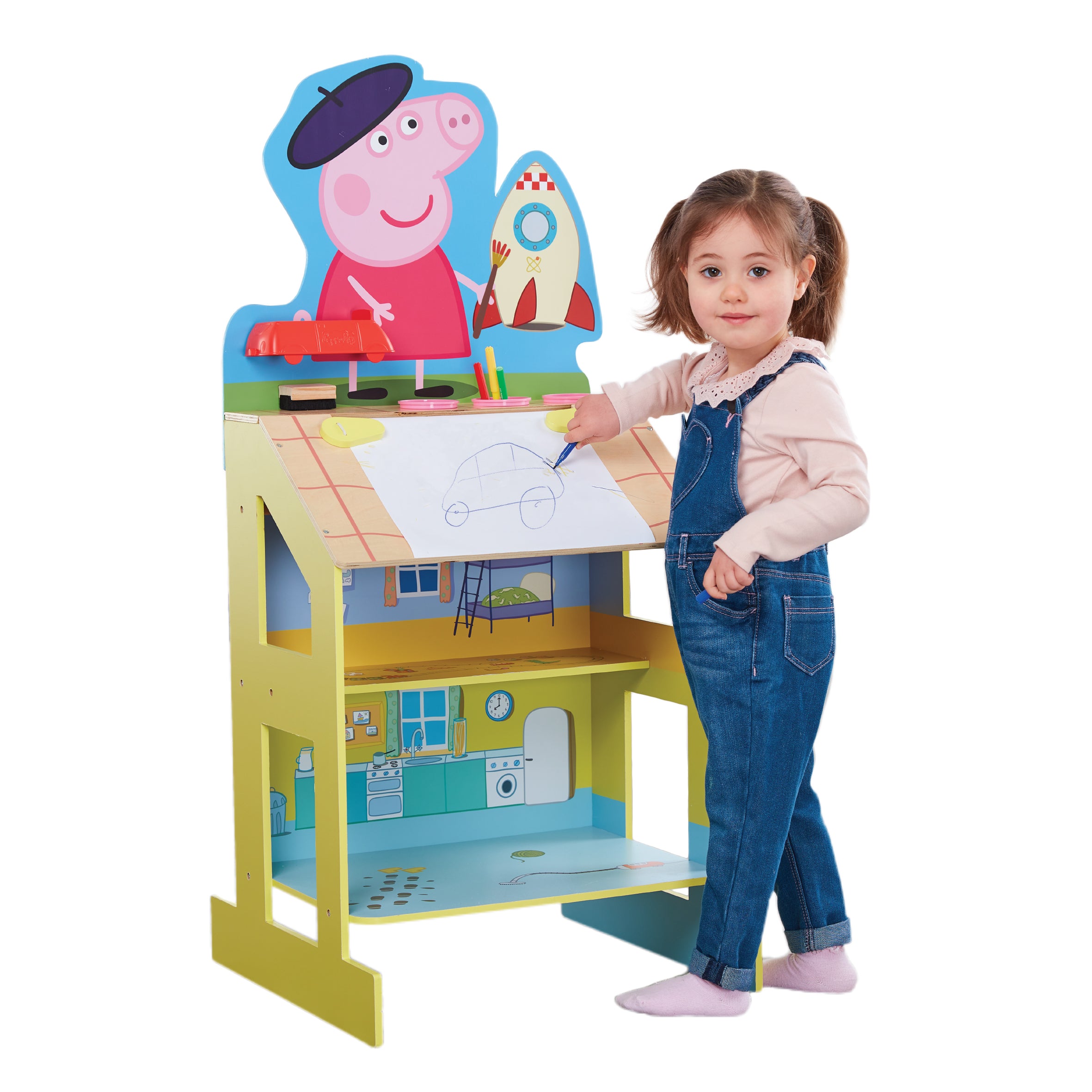 Peppa Pig Wooden Easel