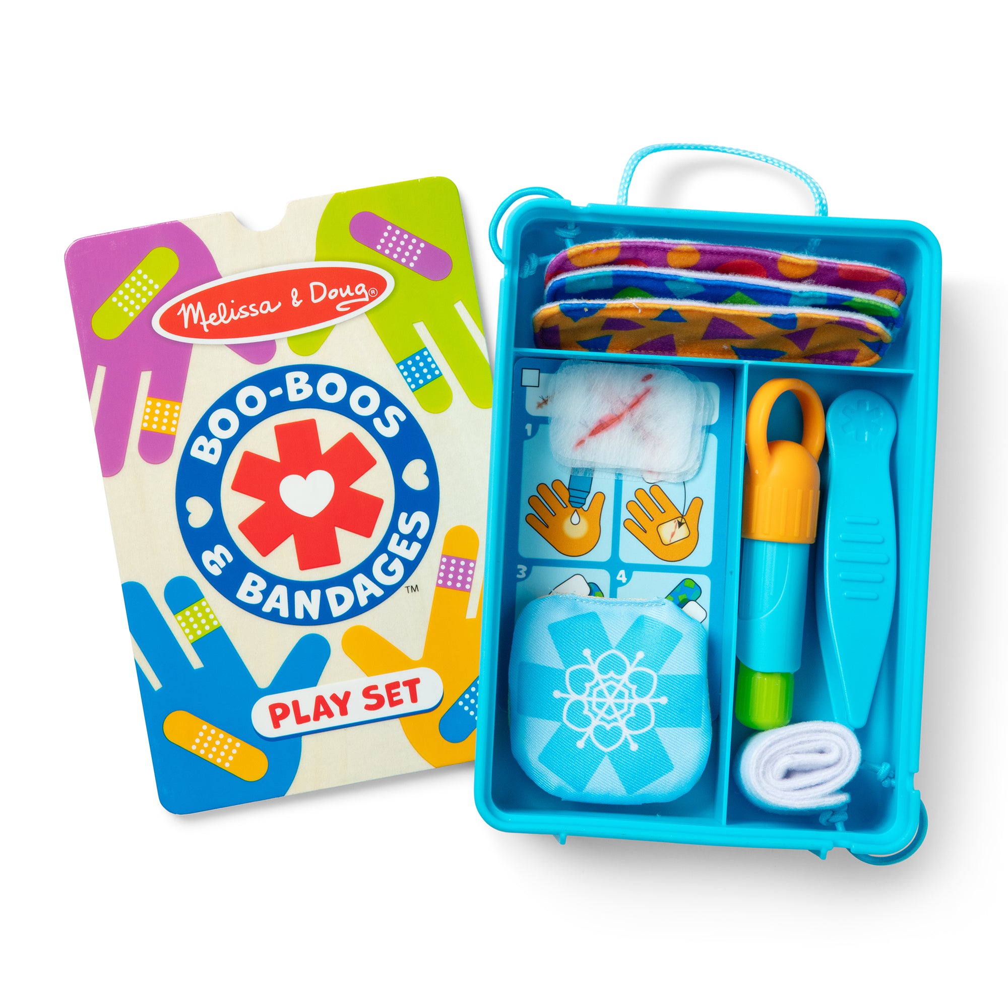 Boo-Boos & Bandages Reusable Play Set