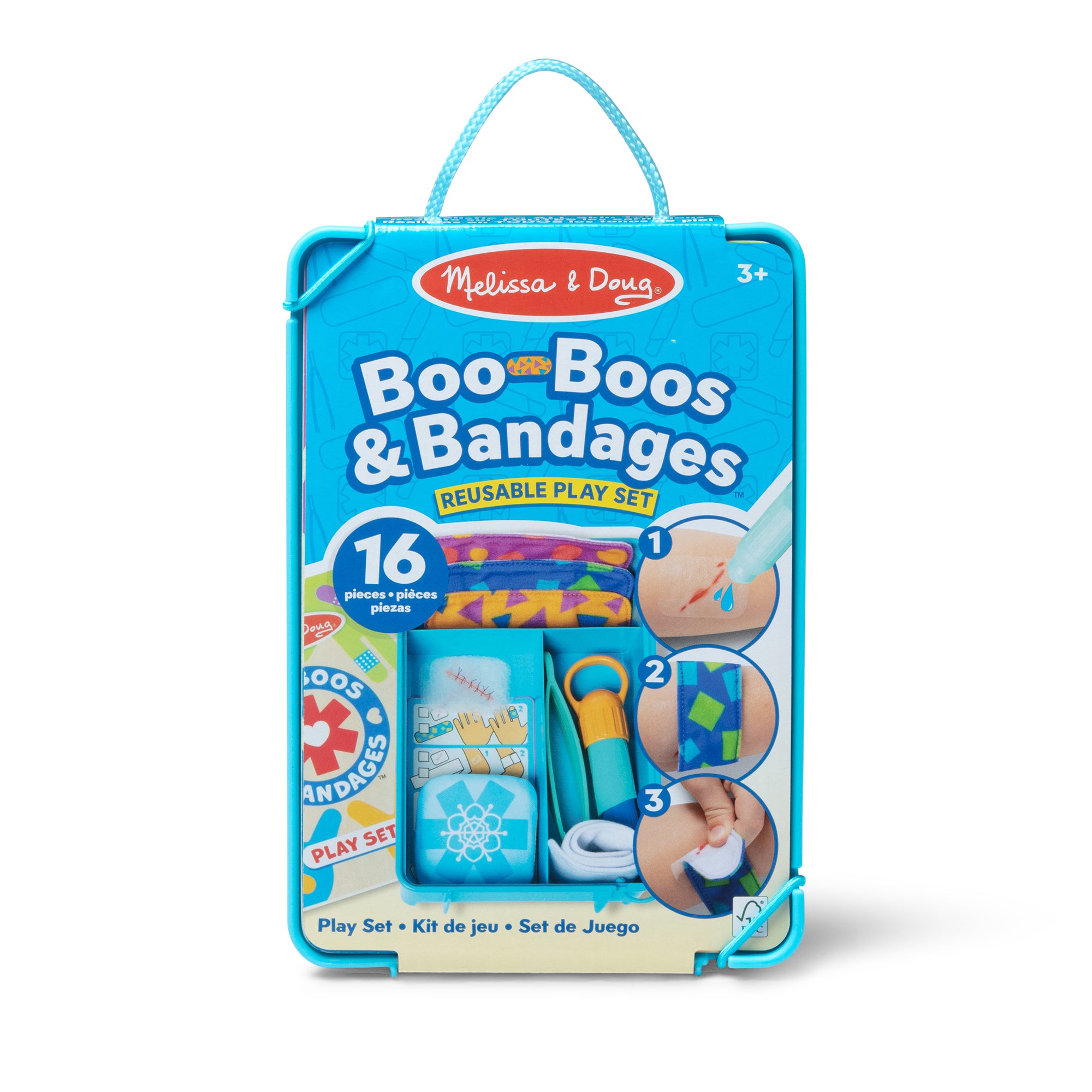 Boo-Boos & Bandages Reusable Play Set