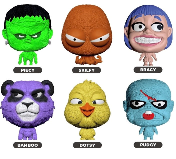 Splat Heads Assortment