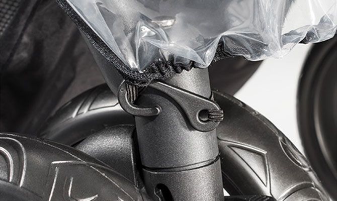 Rain Cover For Twin Tandem Pushchair