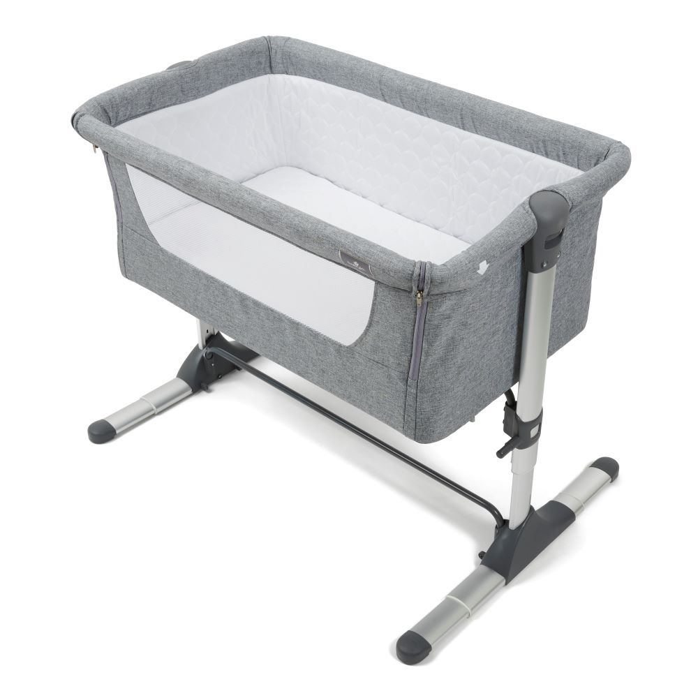 Snuggle Cuddle Co-Sleeper In Grey From Birth +