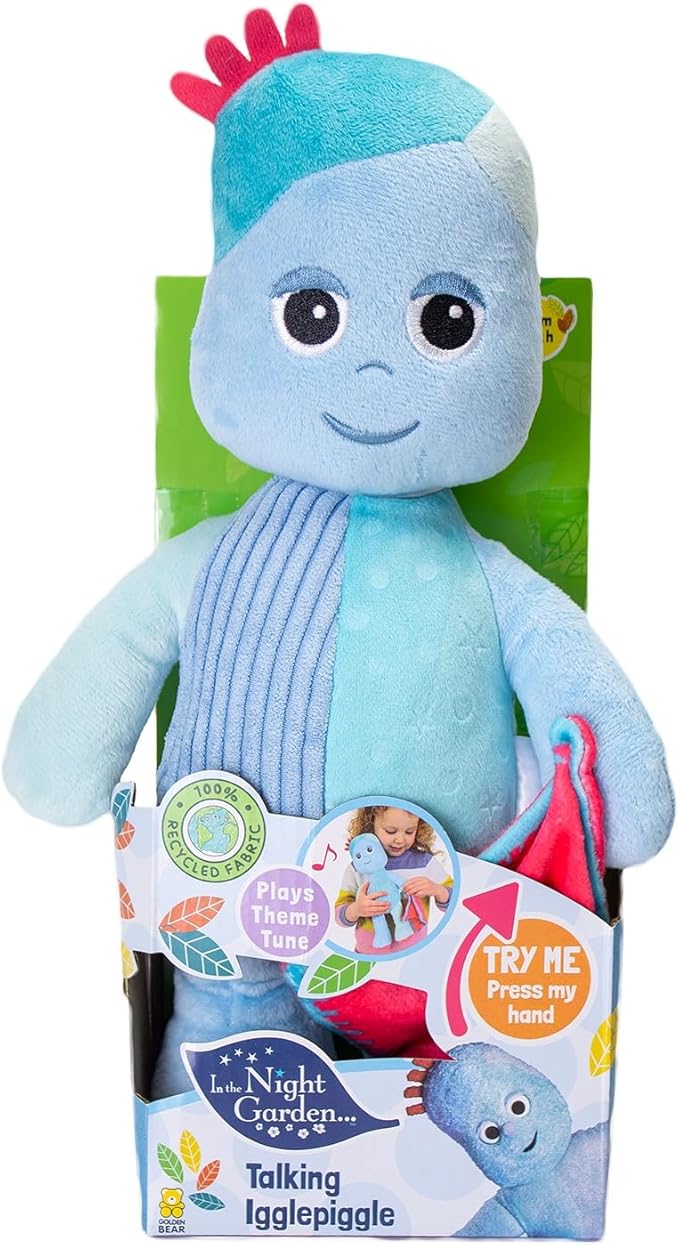 IN THE NIGHT Garden Iggle Piggle Goodnight Plush Soft Toy In Pyjamas IN THE NIGHT Garden Iggle Piggle Goodnight Plush Soft Toy In Pyjamas