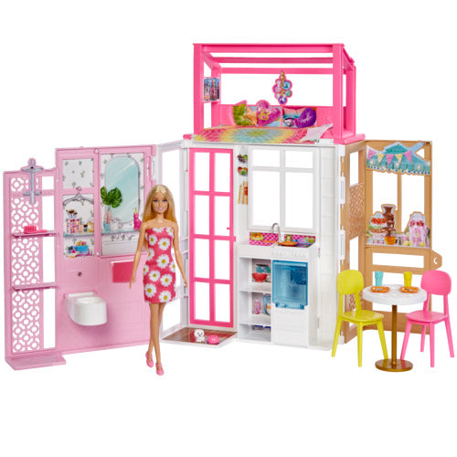 Barbie Vacation House & Doll
