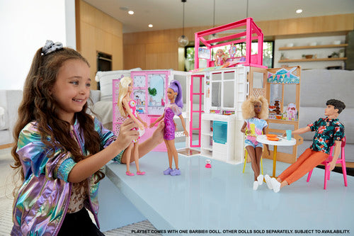Barbie Vacation House & Doll