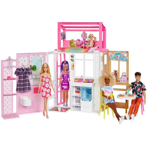 Barbie Vacation House & Doll