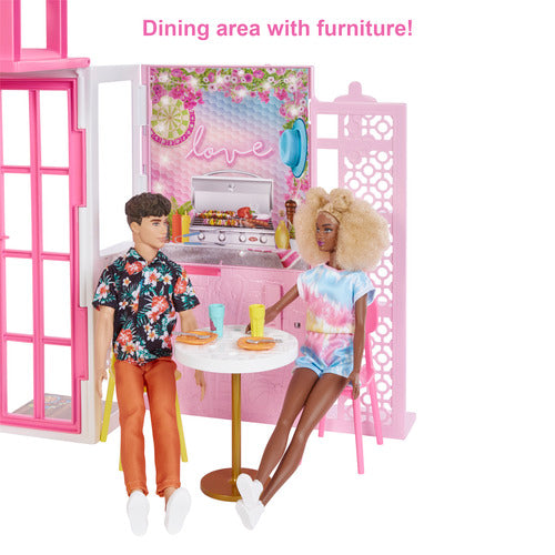Barbie Vacation House & Doll