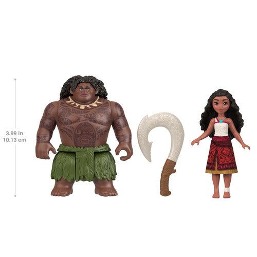 Moana Small Doll Moana & Maui 2 Pack