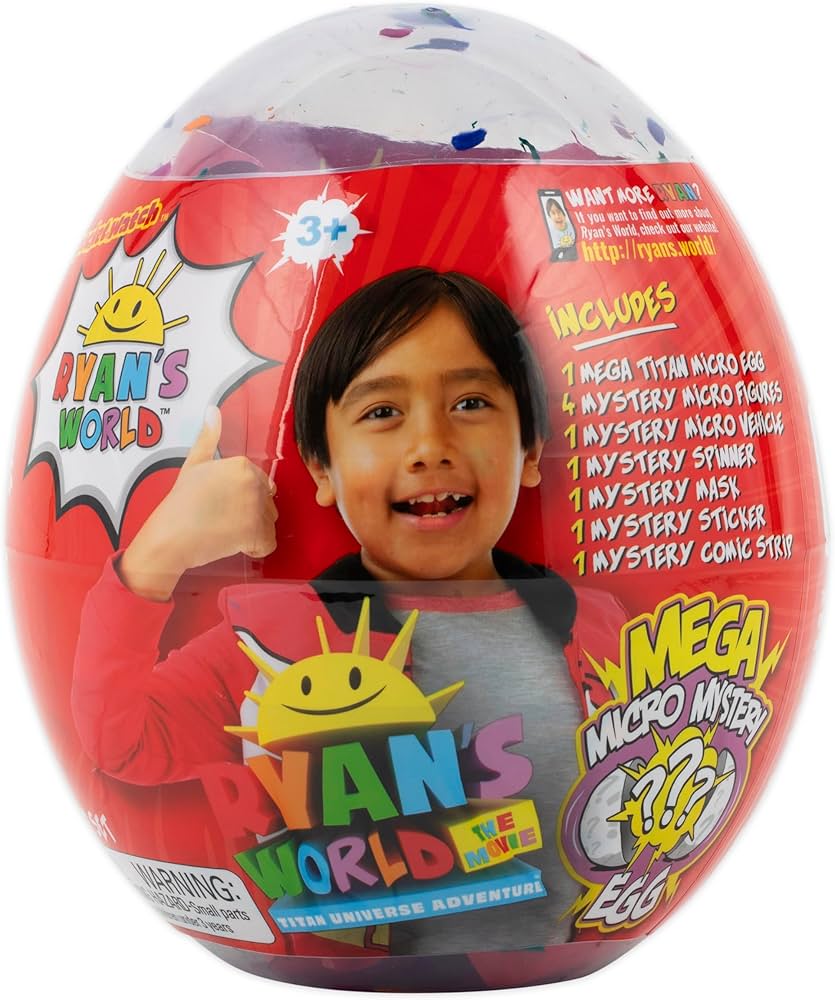 Ryan's World Movie Mega Microverse Egg