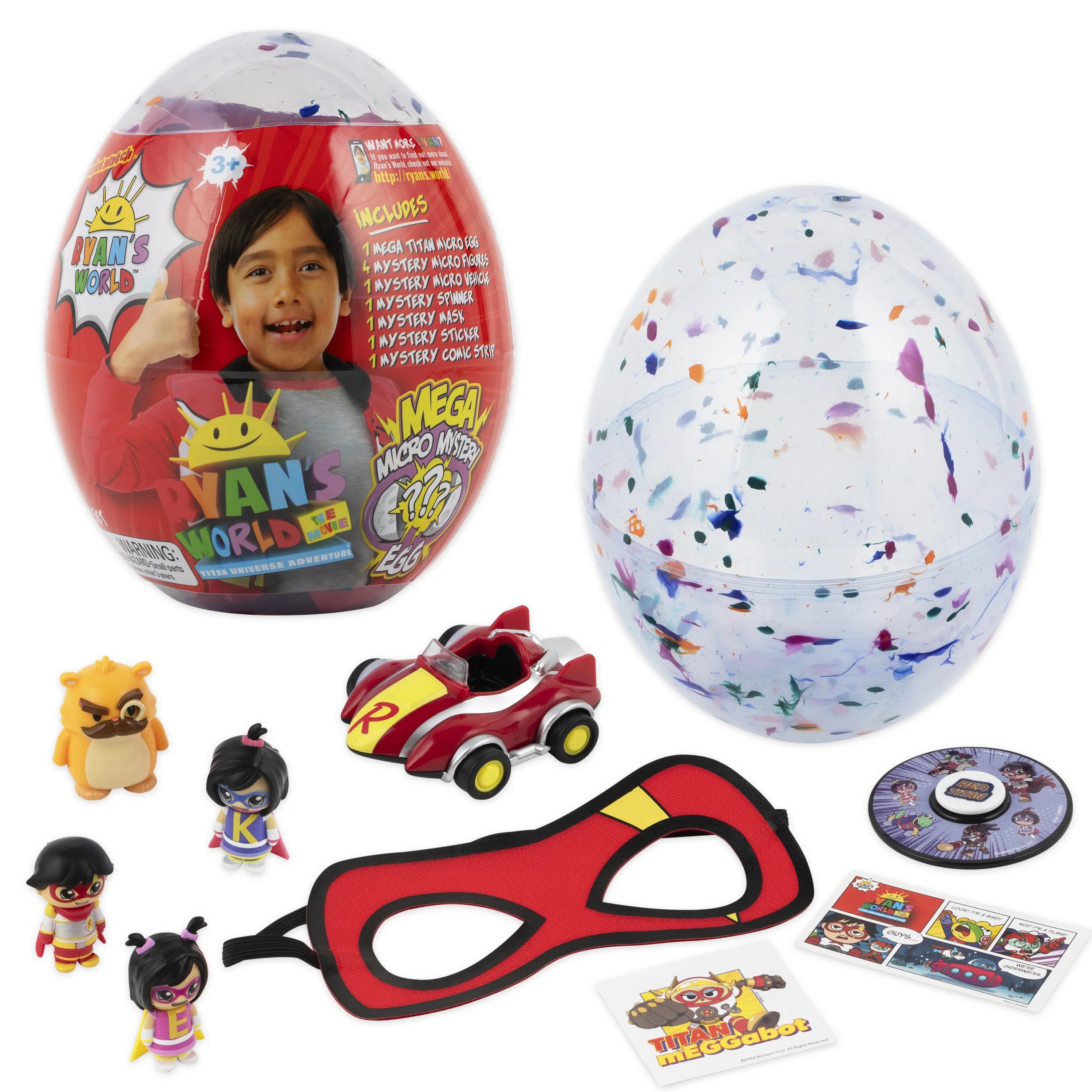 Ryan's World Movie Mega Microverse Egg