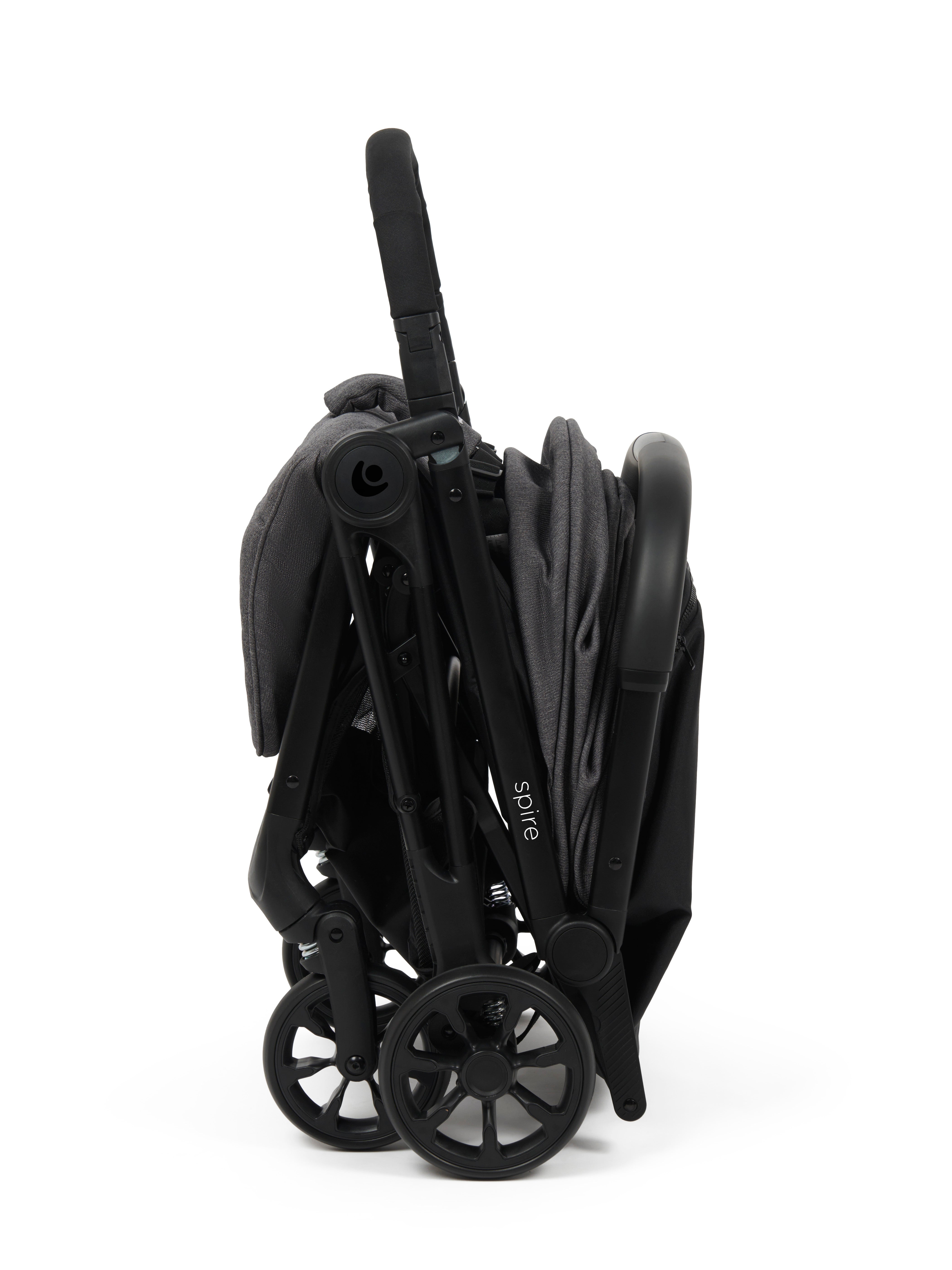 Babylo Spire Auto Fold Stroller - Grey