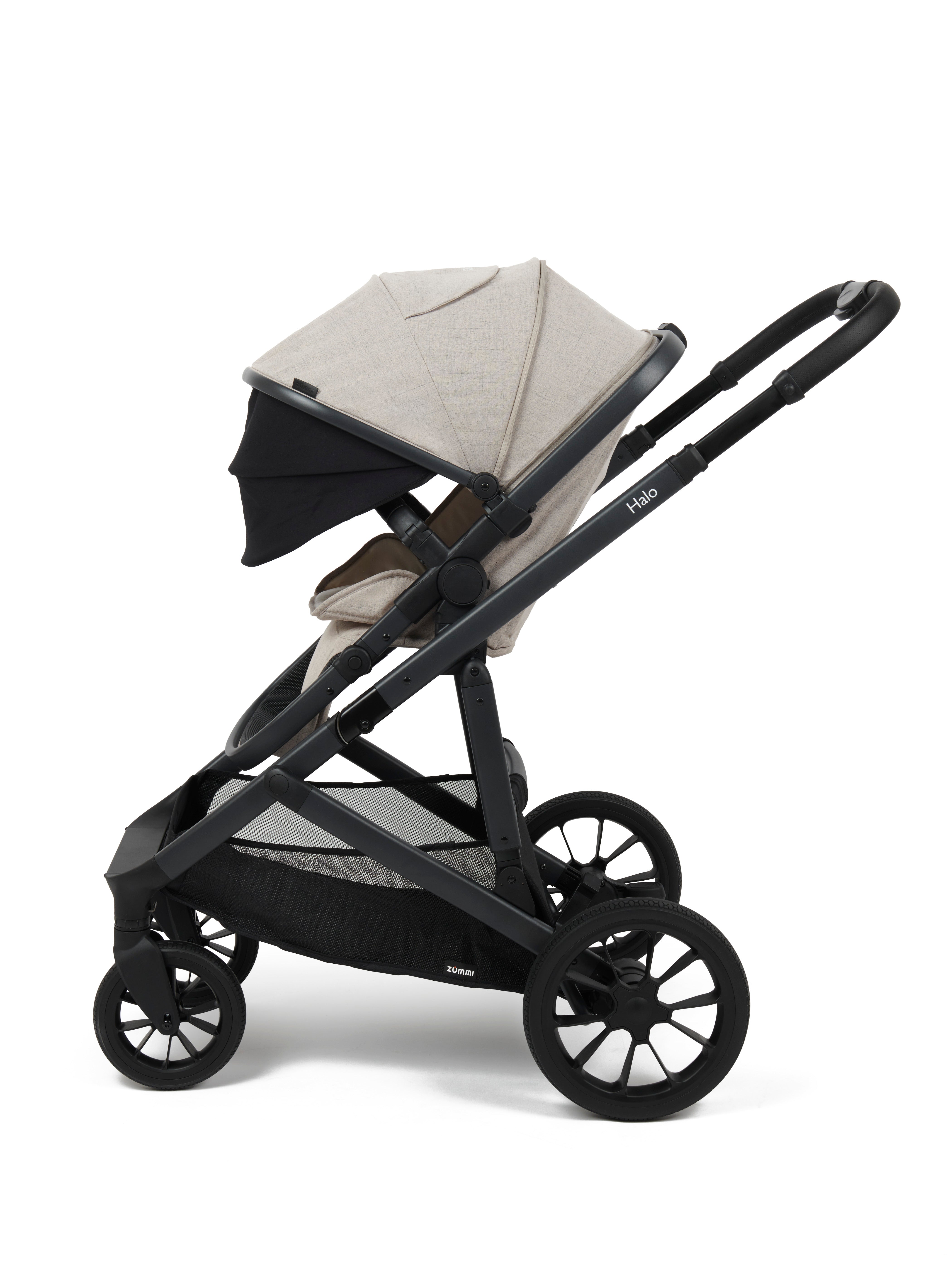 Zummi Halo Tandem Travel System - Meadow