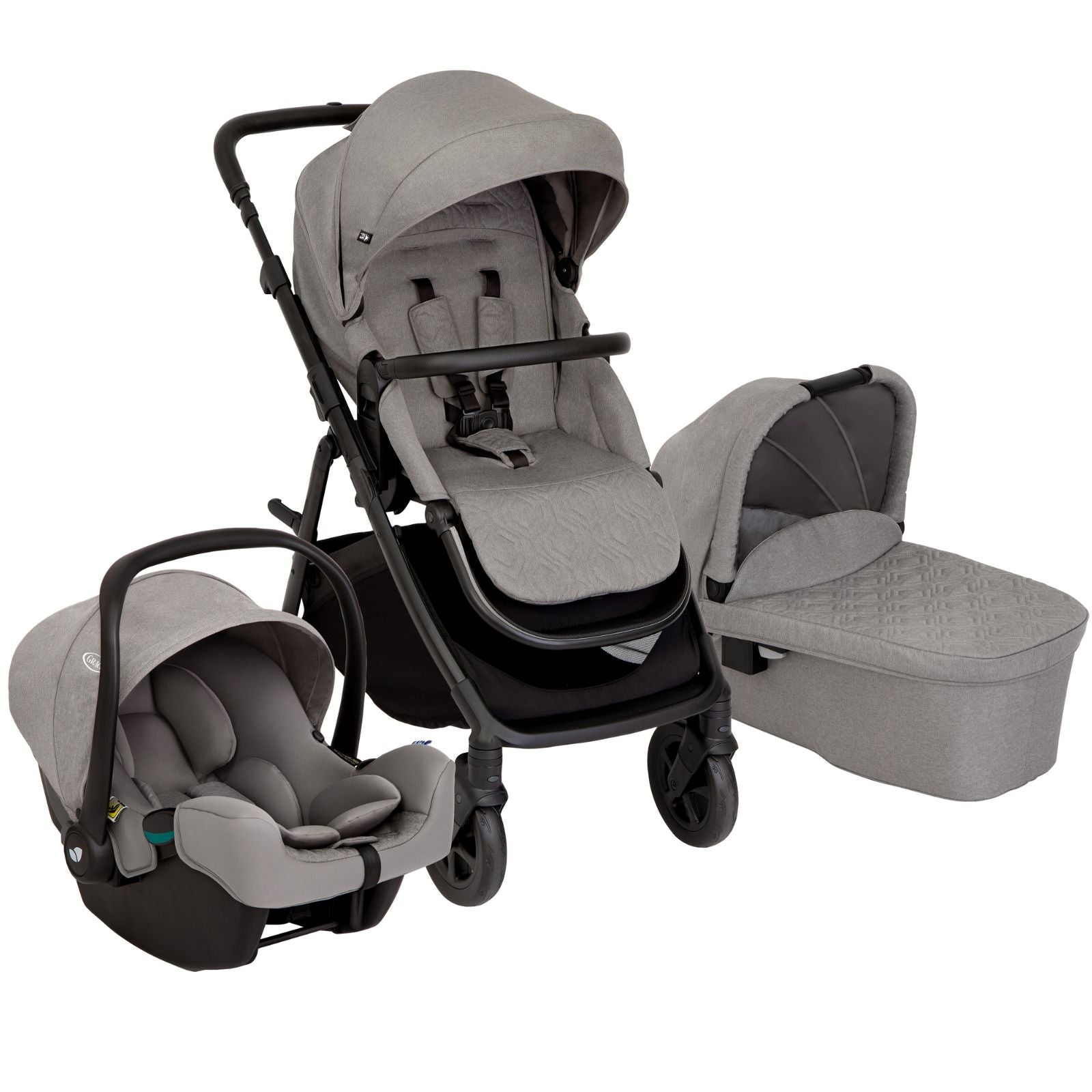 Graco Near 2 Me Dlx Trio - Pushchair, Infant Car Seat And Carrycot