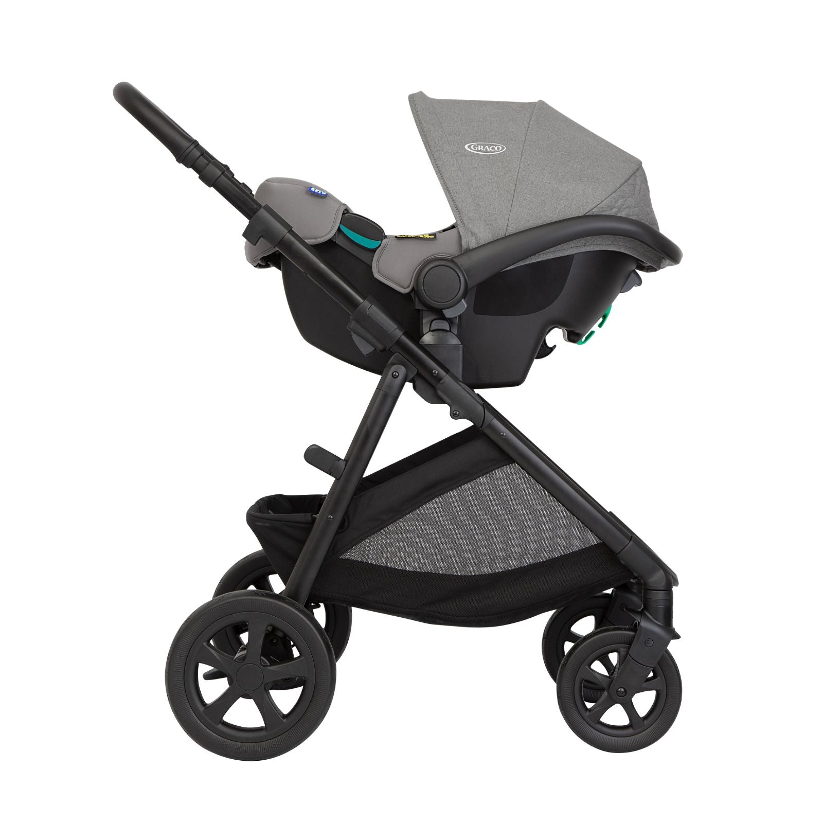 Graco Near 2 Me Dlx Trio - Pushchair, Infant Car Seat And Carrycot