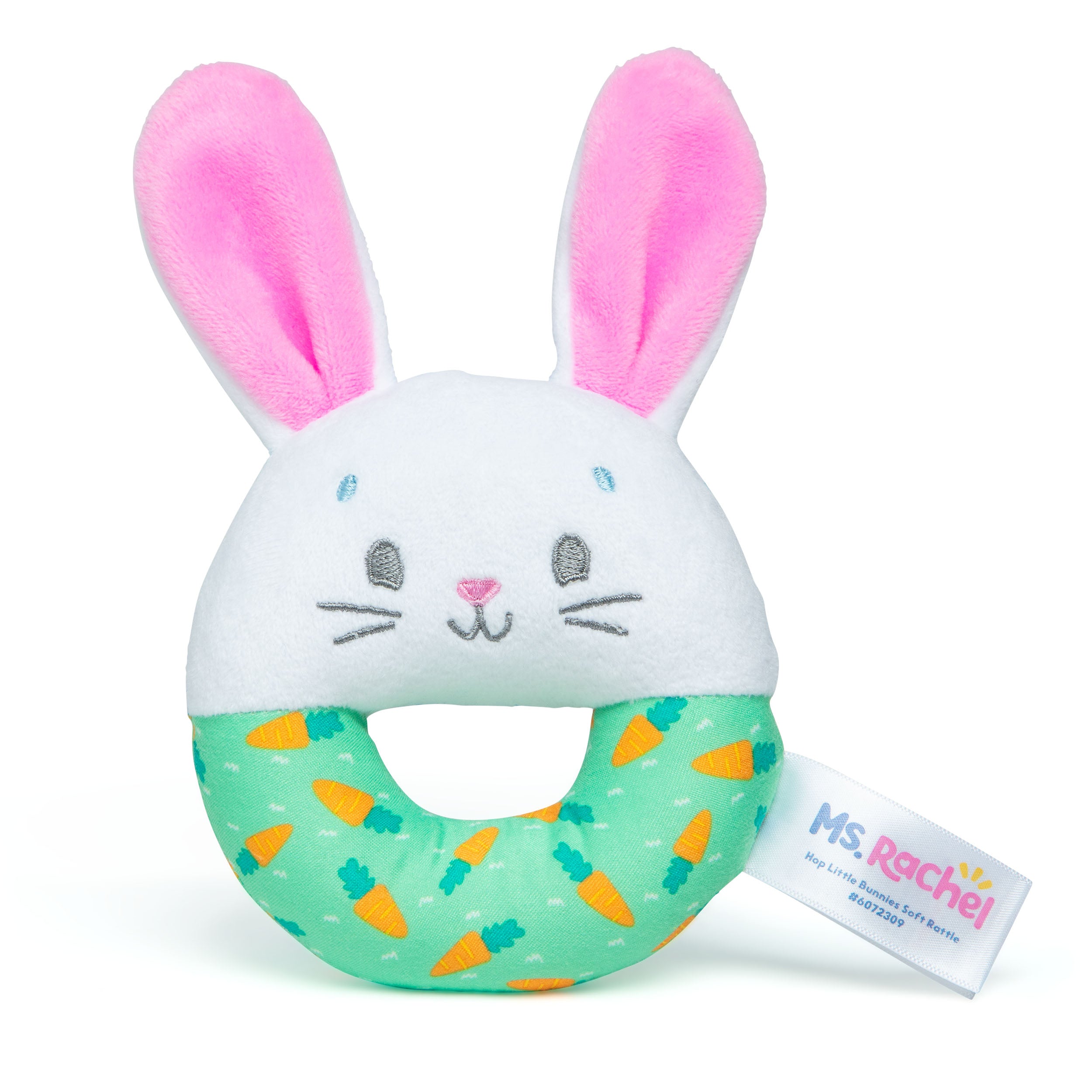 Ms Rachel Hop Little Bunnies Soft Rattle