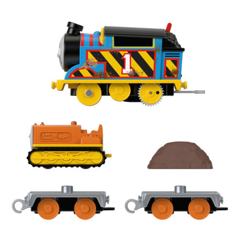 Thomas & Friends Construction Crew Thomas & Terence The Tractor Motorized Toy Train For Kids