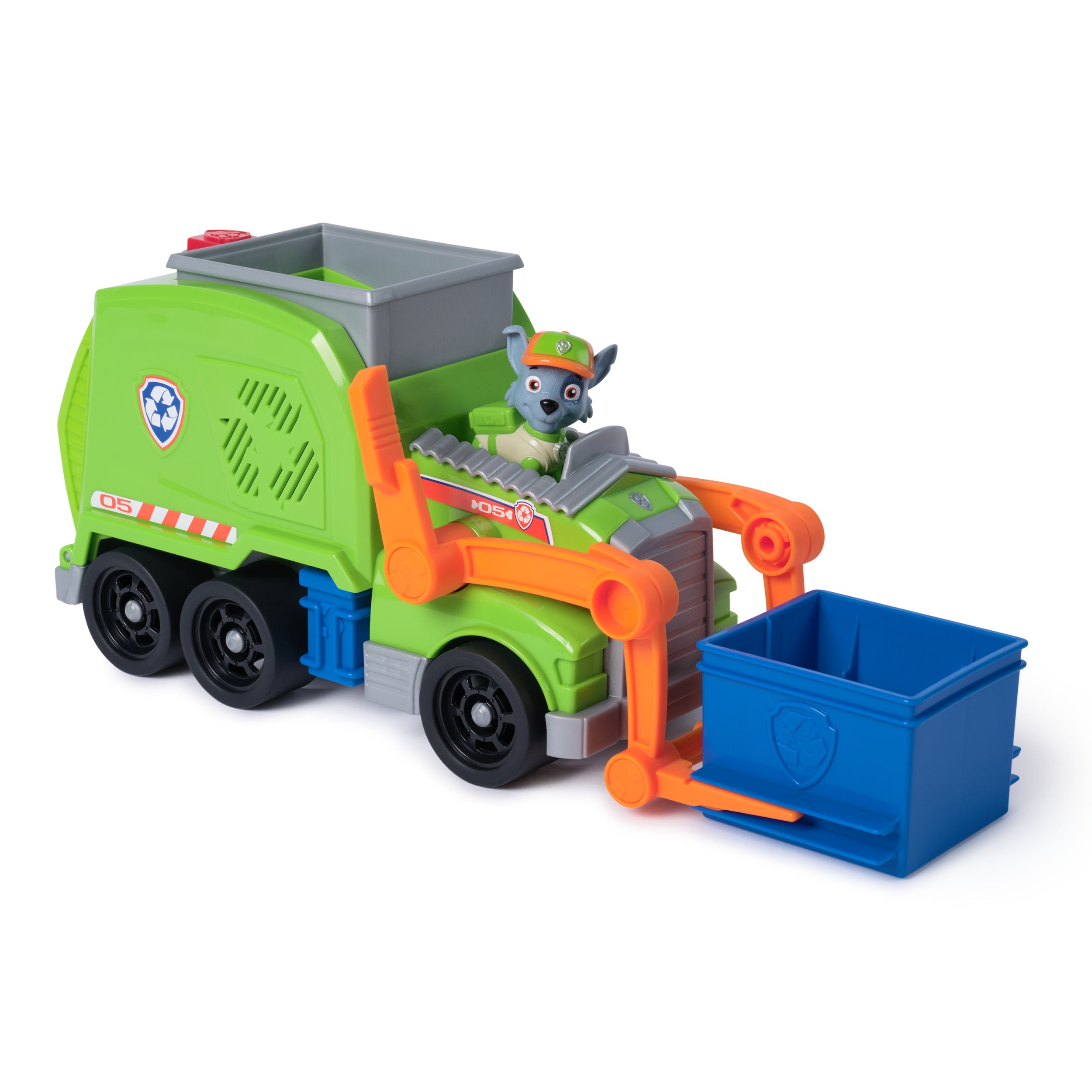 Paw Patrol: Crush ’N’ Roll Recycling Lorry With Rocky Action Figure