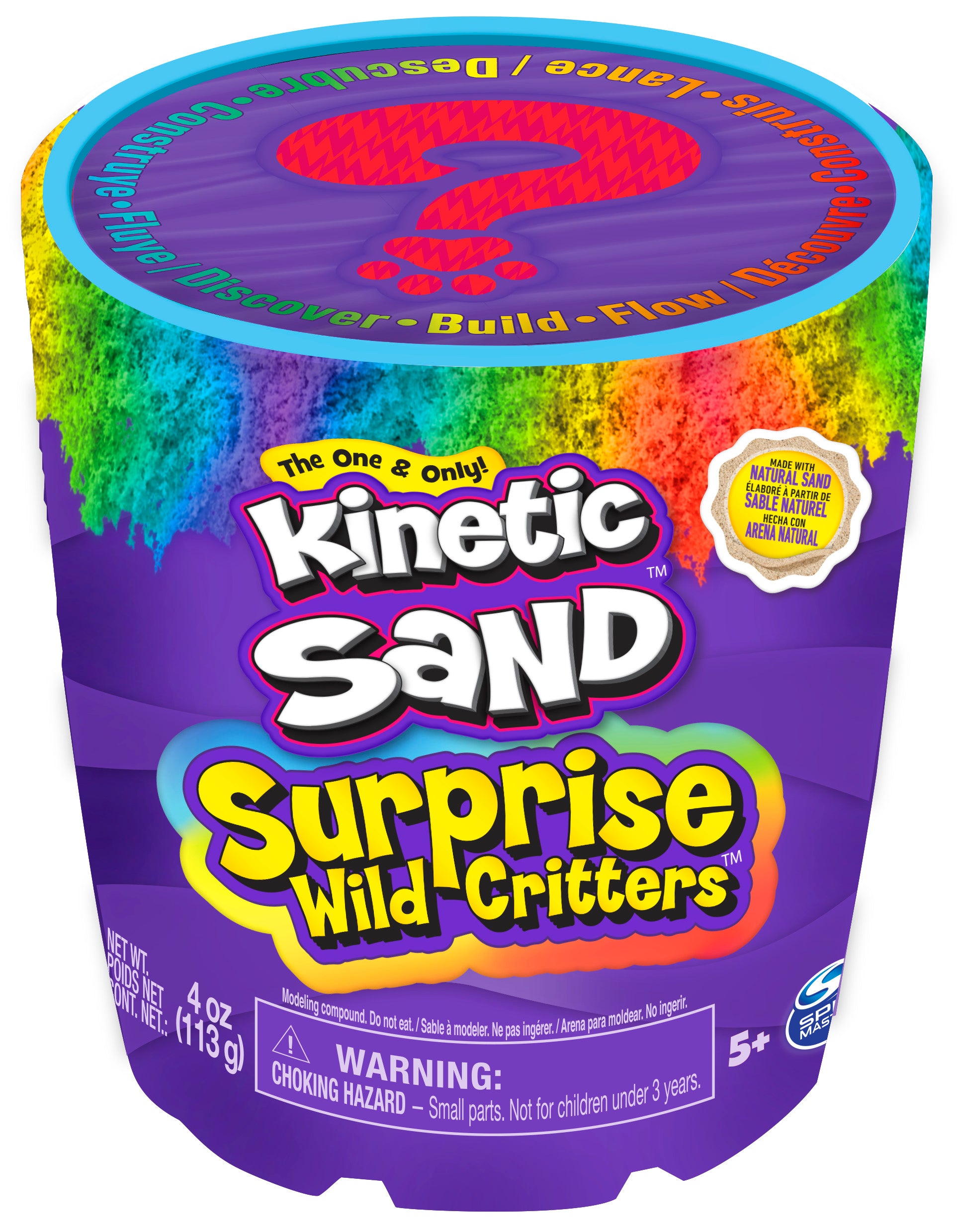 Kinetic Sand Surprise Wild Critters