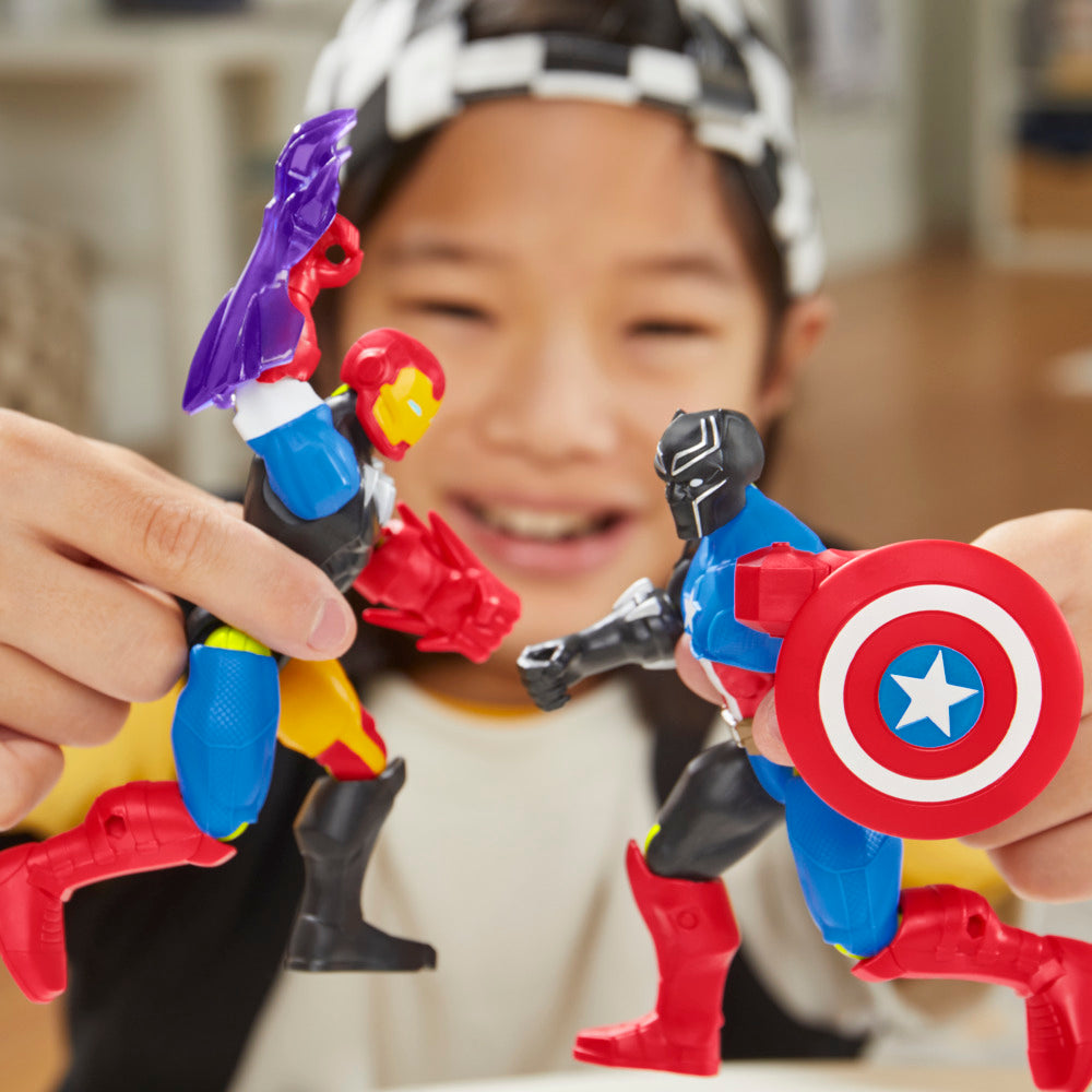Mixmashers Marvel Avengers Action Figures Assortment