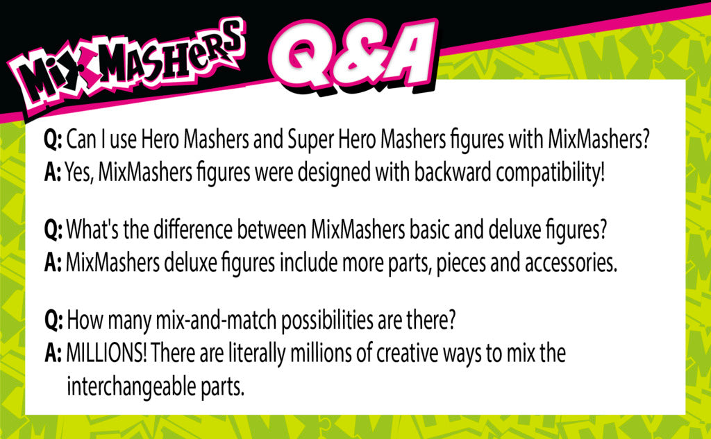 Mixmashers Marvel Avengers Deluxe Action Figures Assortment