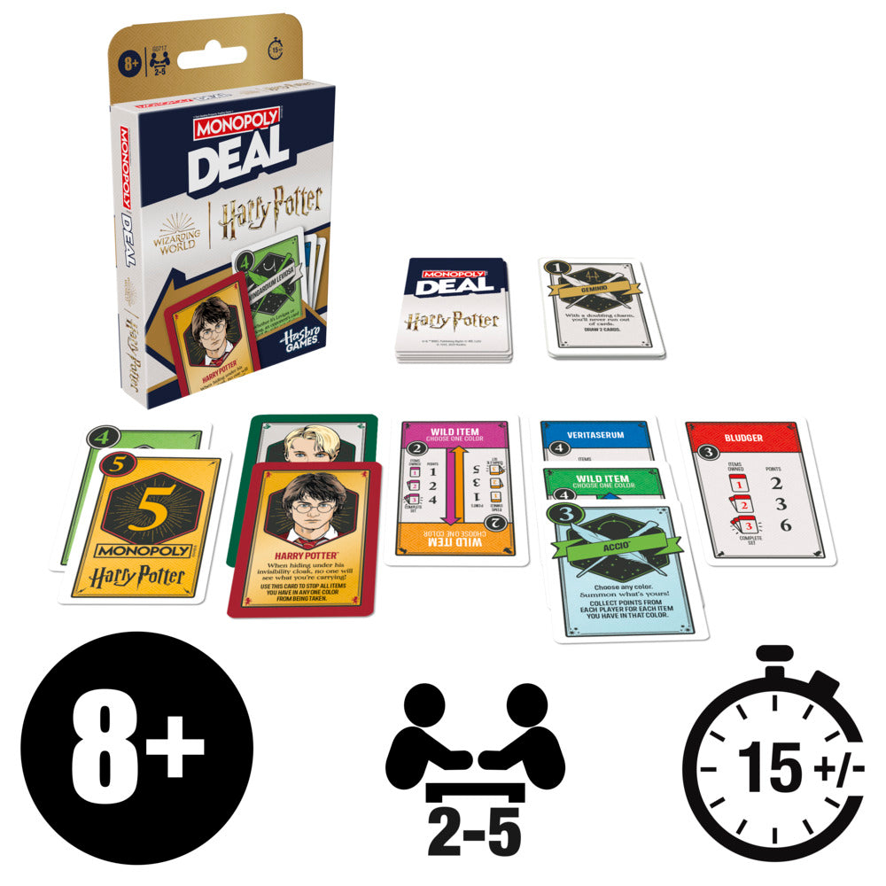 Monopoly Deal: Harry Potter Card Game