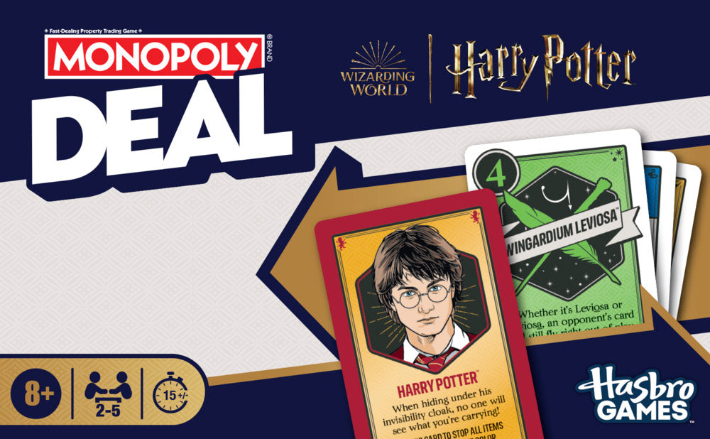 Monopoly Deal: Harry Potter Card Game
