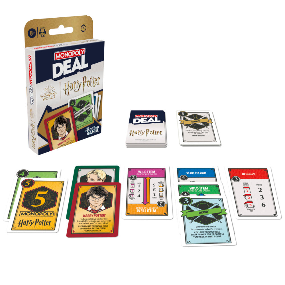 Monopoly Deal: Harry Potter Card Game