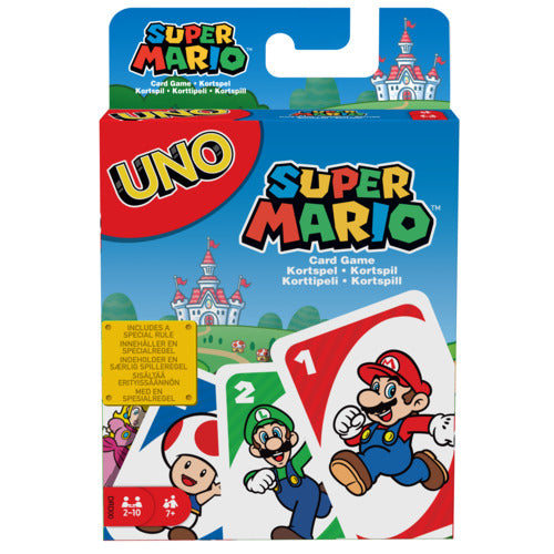 Uno Card Game Super Mario