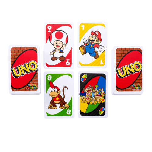 Uno Card Game Super Mario