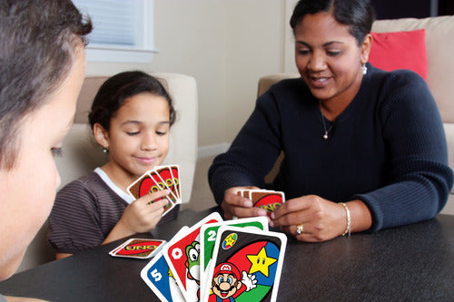Uno Card Game Super Mario