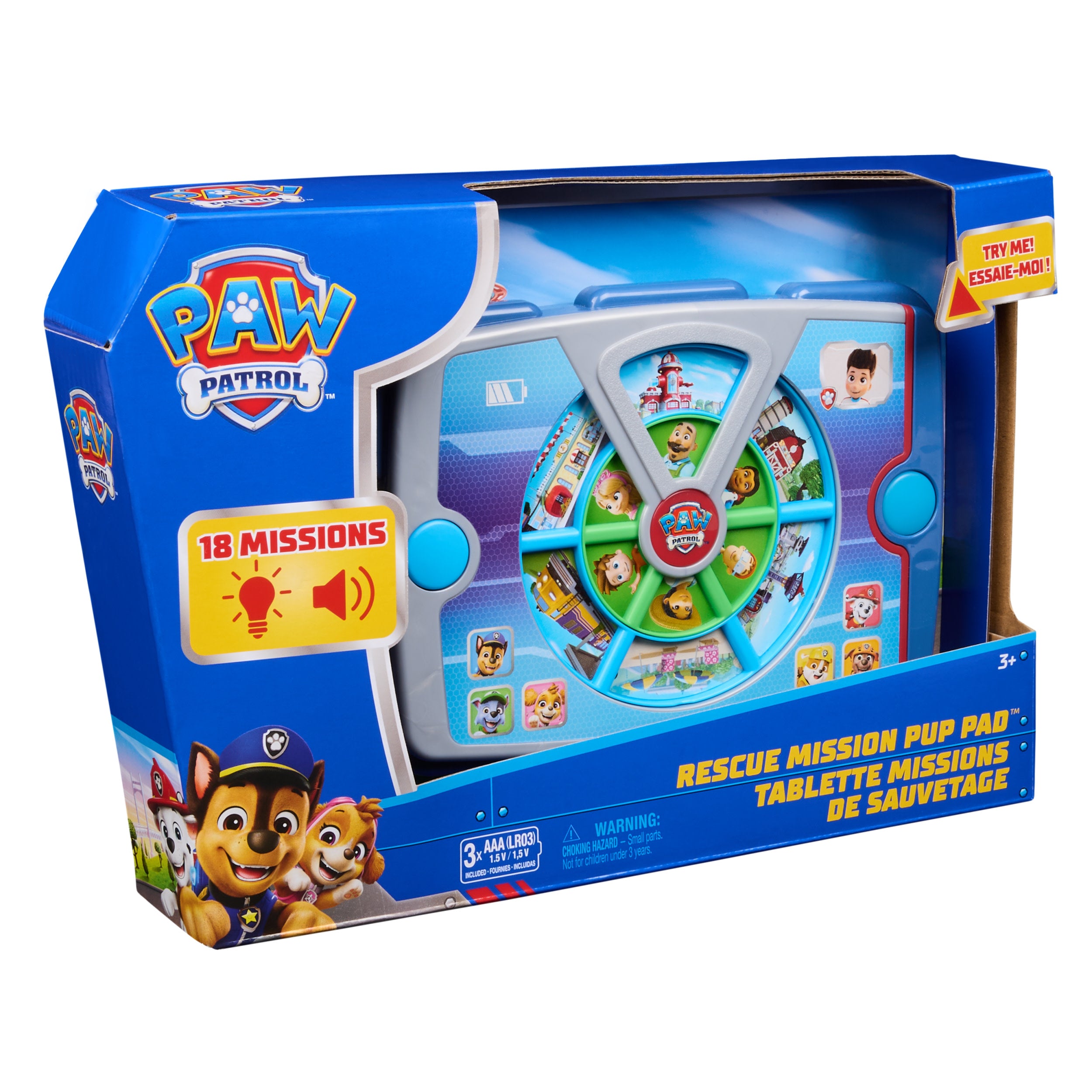 Paw Patrol Academy Rescue Mission Pup Pad, Interactive Toy With Lights, Sounds And Music