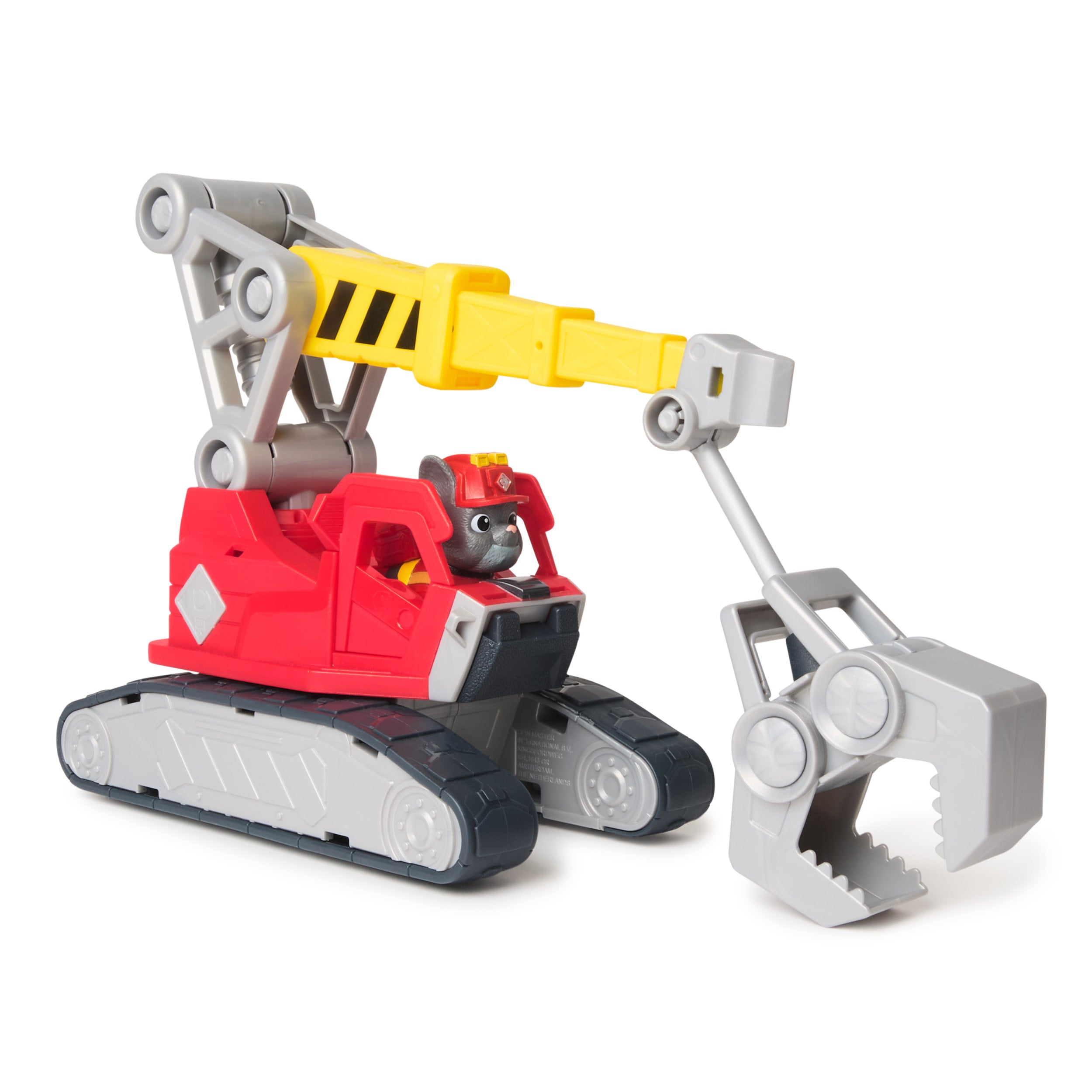 Rubble & Crew Charger's Mega Power Crane, Toy Truck With Charger Figure And 2 Detachable Tools