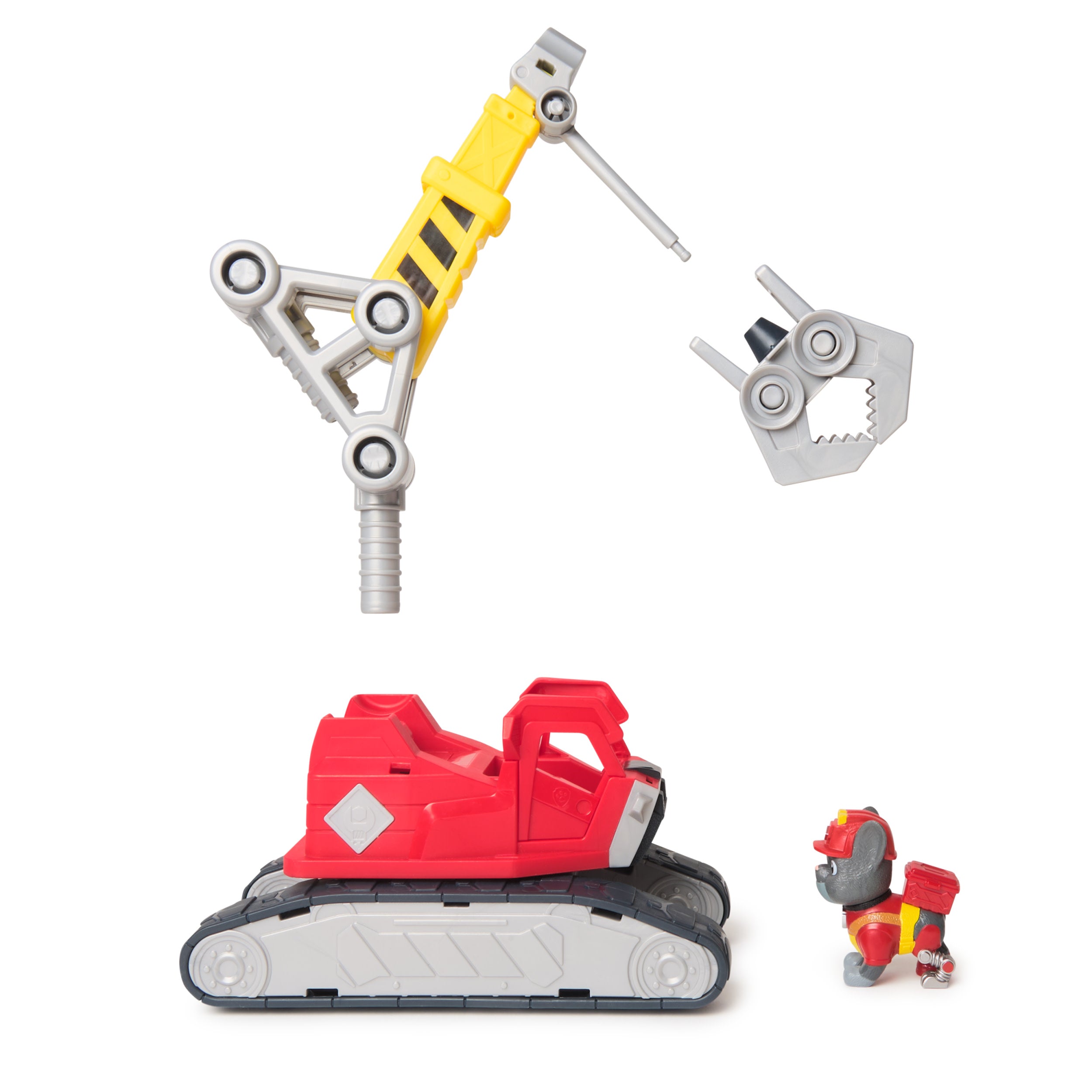 Rubble & Crew Charger's Mega Power Crane, Toy Truck With Charger Figure And 2 Detachable Tools