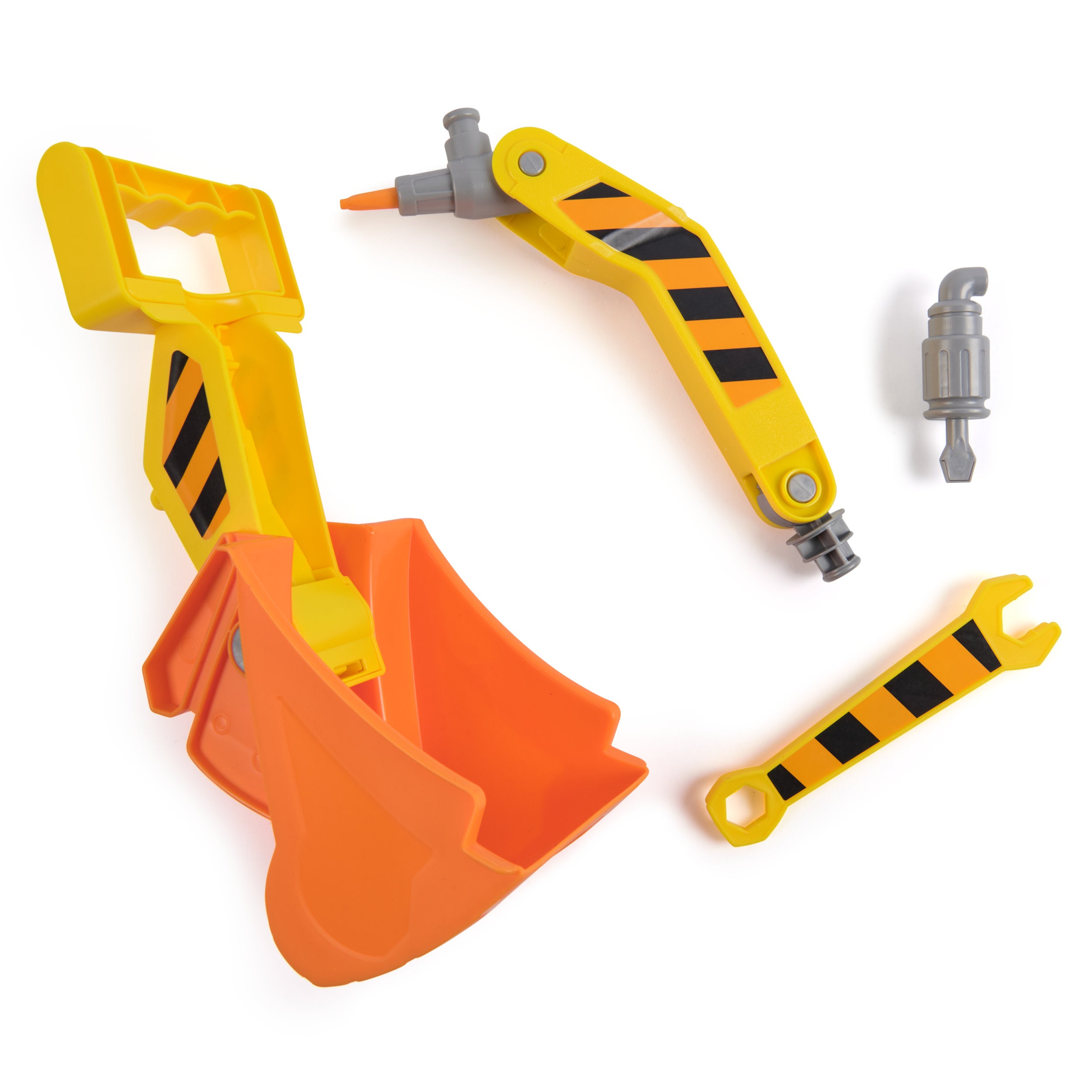 Rubble & Crew Rubble's Ultimate Tool Bulldozer Vehicle, Toy Truck With Action Figure