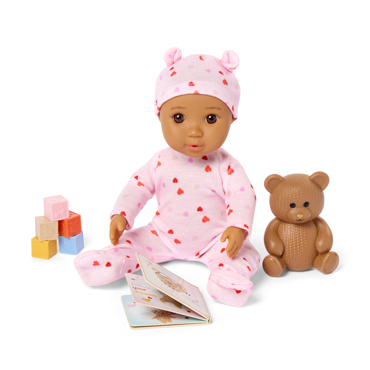 Our Generation Baby Alba & Crib Set