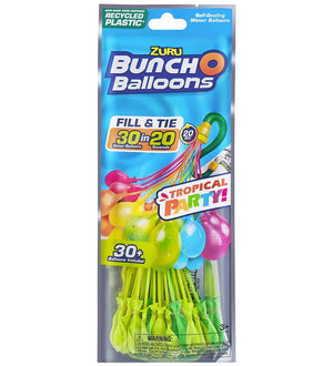 Zuru Bunch O Balloons Water Balloons -Tropical Party Assortment