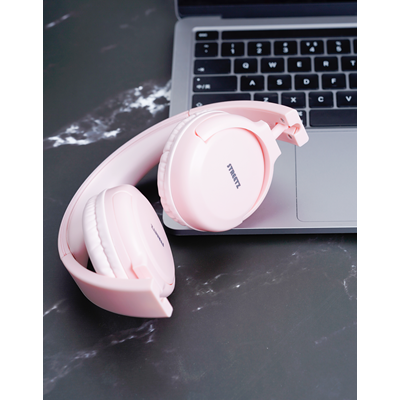 Streetz Hl-Bt402 Bluetooth On Ear Headphones Pink