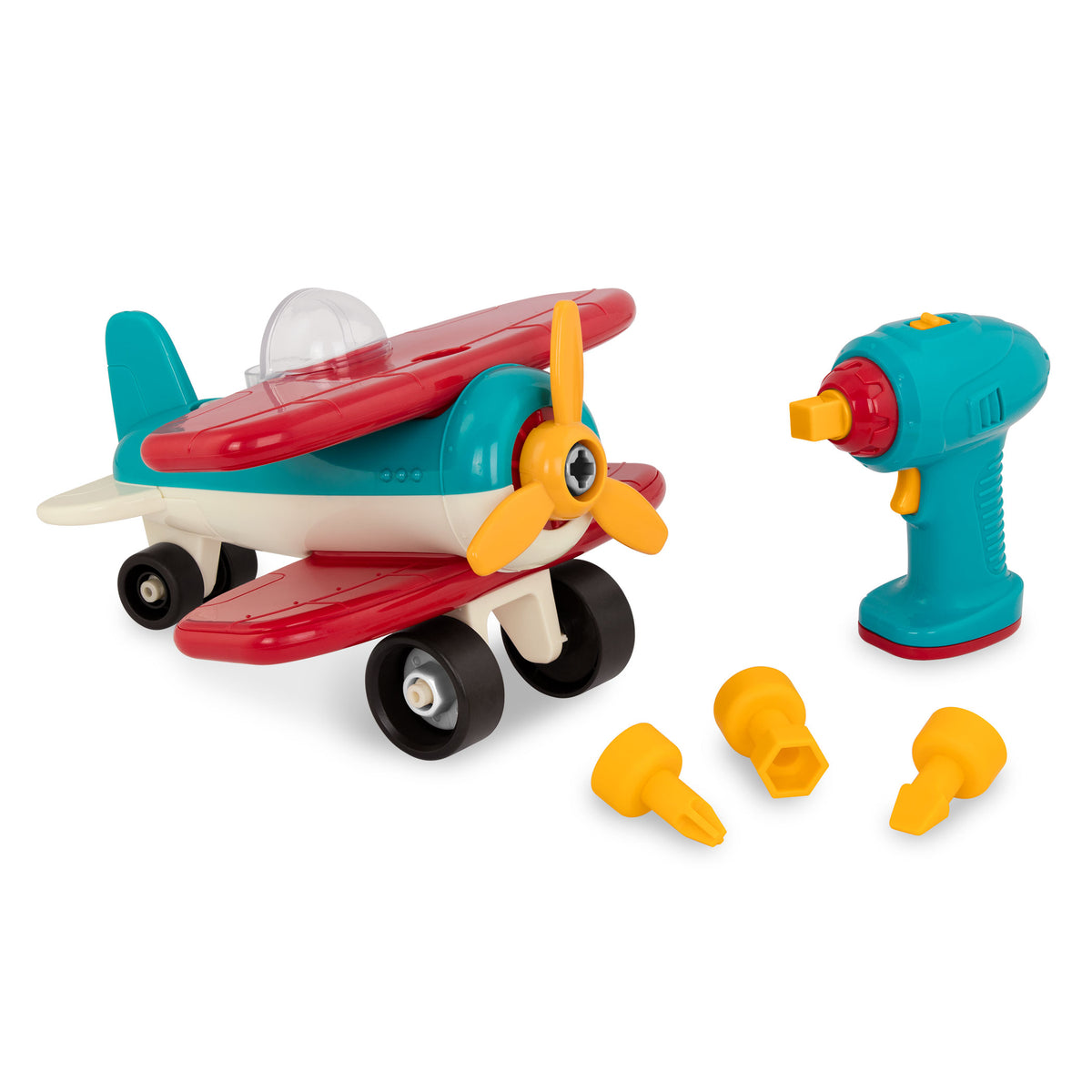Battat Take-Apart Airplane Construction Toys For Toddlers