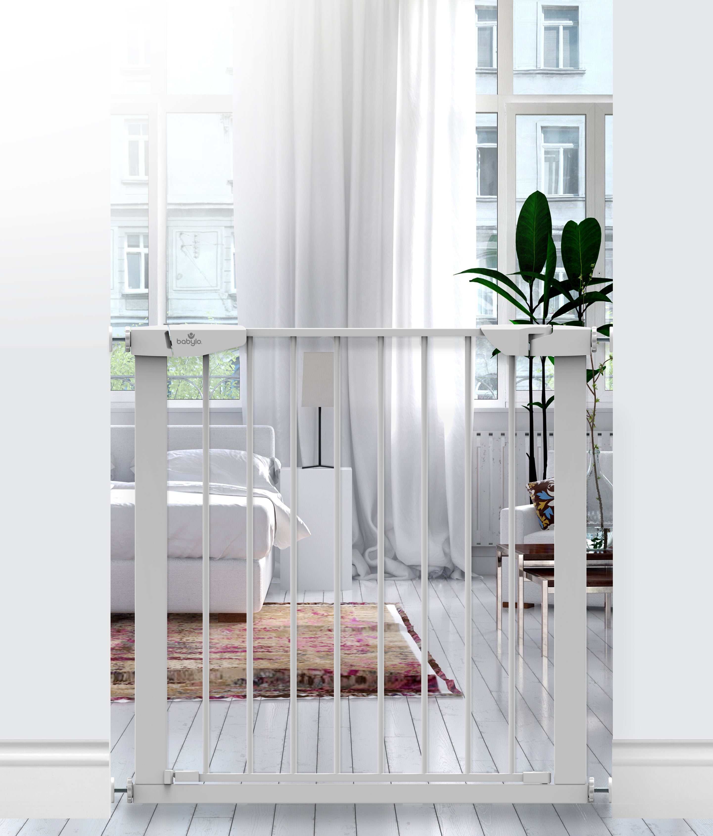 Babylo Pressure Fit Gate In White