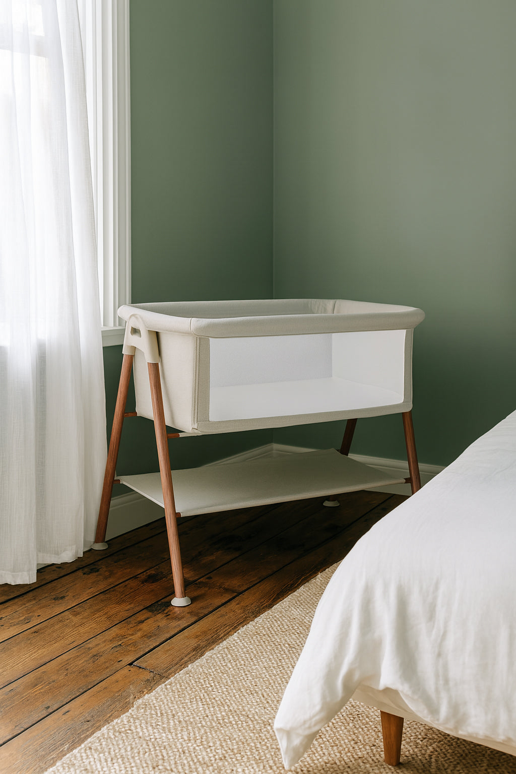 Babylo You And Me Crib (0+) - Cashmere