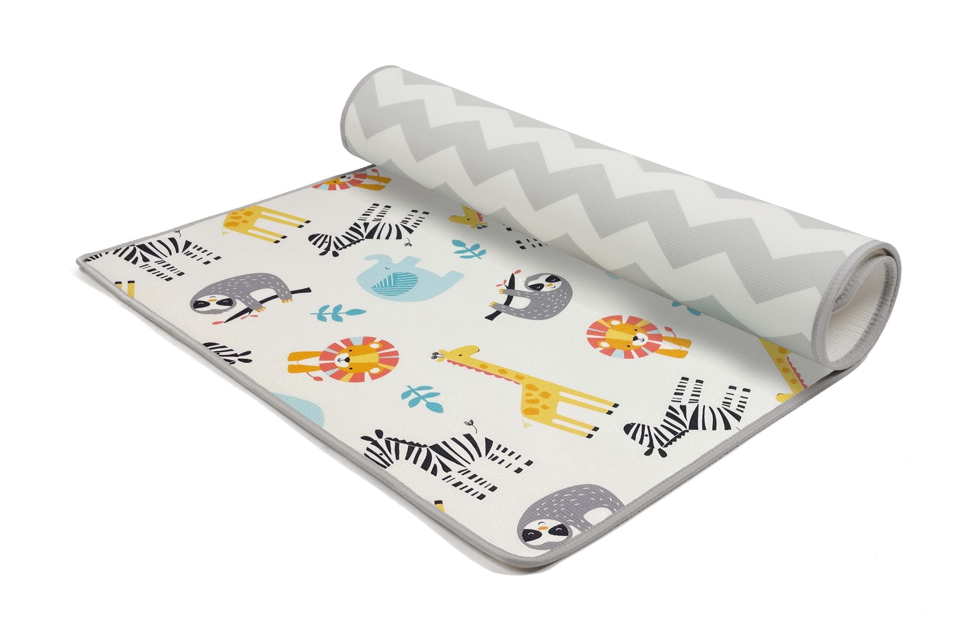Babyzee Reversible Safari Play Mat