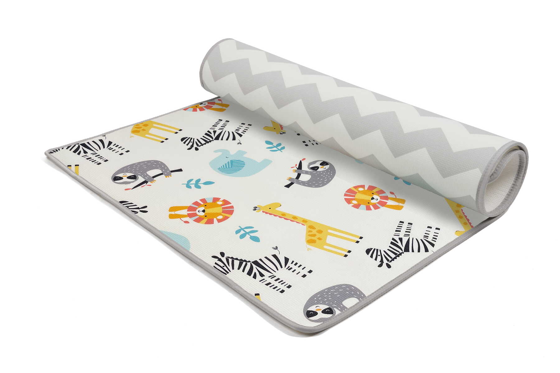 Babyzee Reversible Safari Play Mat