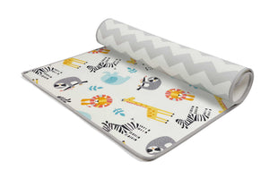Babyzee Reversible Safari Play Mat